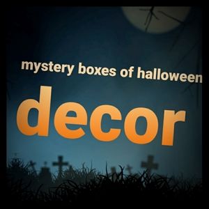 🎃Mystery Handmade Halloween Decor Boxes🎃